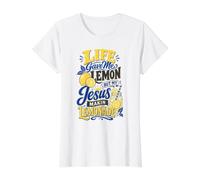 La Vida me DIO Limones Pero Jesús Hace fe en Limonada Camiseta gráfica económica