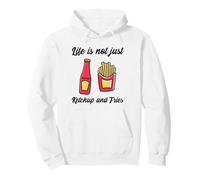 La Vida no es Solo Ketchup de Soja y Papas Fritas (Declaración Divertida) Sudadera con Capucha