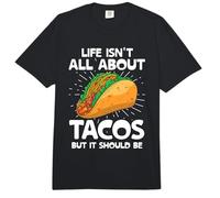 La Vida no se Trata Solo de Tacos, Pero debería ser Tacos Comida para Tacos Comfort Colors Adult Heavyweight T-Shirt