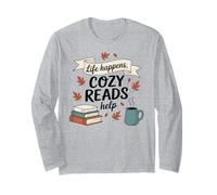 La vida pasa, Cozy Reads ayuda a los libros de otoño y otoño y café Manga Larga