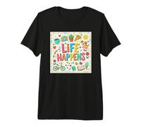La Vida Pasa Familia y Otras Cosas Camiseta Premium