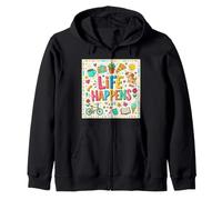 La Vida Pasa Familia y Otras Cosas Sudadera con Capucha