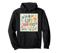 La Vida Pasa Familia y Otras Cosas Sudadera con Capucha