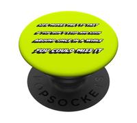 La Vida se Mueve Bastante rápido si te detienes a Mirar a tu Alrededor una Vez en un PopSockets PopGrip Adhesivo