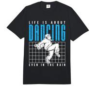La Vida se Trata de Bailar Incluso en los Amores Breakdancing Movimientos de Baile Comfort Colors Adult Heavyweight T-Shirt