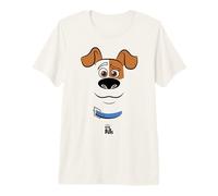 La Vida Secreta de Las Mascotas MAX Big Face Camiseta Premium