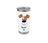 La vida secreta de las mascotas Max Big Face Vaso térmico de acero inoxidable de doble pared