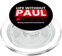 La Vida sin Paul Boring no recomendaría una revisión Divertida PopSockets PopGrip para MagSafe