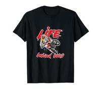 La vida tras las rejas Dirtbike Motocross Camiseta