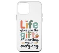 La Vie t'offre le Cadeau de recommencer chaque jour Carcasa para iPhone 12 Mini