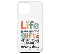 La Vie t'offre le Cadeau de recommencer chaque jour Carcasa para iPhone 12 Pro MAX