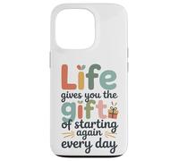 La Vie t'offre le Cadeau de recommencer chaque jour Carcasa para iPhone 13 Pro