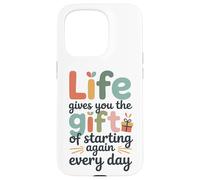La Vie t'offre le Cadeau de recommencer chaque jour Carcasa para iPhone 15 Pro