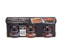 La Vieja Fábrica | Surtido salsa COMBINA CON TODO | Pack de 3 | Pimiento y Jalapeño | Mango y Cebolla | Tomate y Pimiento