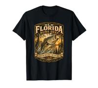La Vieja Florida Corre un Lago de Pesca Profundo de Boca Grande Camiseta