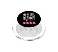 La Vita Birra Beer Life Bebidas Beber Retro Vintage Hombres PopSockets PopGrip para MagSafe