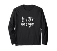 La Vita è un sogno (La Vida es un sueño en Italiano) Frase Manga Larga