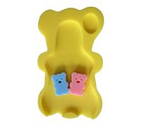 La Vogue Esponja de Baño Asiento de Bebé Soporte Sillita 50.5×31×4CM Amarillo