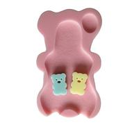 La Vogue Esponja de Baño Asiento de Bebé Soporte Sillita 50.5×31×4CM Rosa