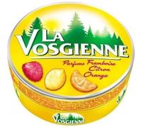 La Vosgienne Frambuesa Limón Naranja 125 g (lote de 3)