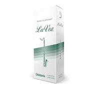 La Voz Bass Clarinet Reeds, Strength Medium Soft, 5 Pack