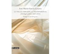 La voz, el corazón, la transparencia (Antología poética 2007-2024)