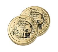 La zappa Bormioli - Tapones para tarros de cristal y boquillas decoradas para cuatro estaciones (Ø 86 mm - 2 tapas)