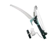 La zappa Desváter de percha de hoja bruñida, 35 cm, con sierro y varilla telescópica (vajilla)