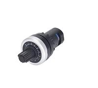 LA42DWQ-22 1K 2K 5K 10K 20k 50k 500k 22mm de diámetro Potenciómetro rotatorio Convertidor Regulador Inversor Interruptor de resistencia(5K Ohm)