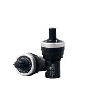 LA42DWQ-22 potenciómetro inversor regulación de velocidad de precisión con tapa de perilla 22mm 1K 5K 10K(Largeknob20kΩ)