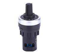 LA42DWQ 22mm 5K Potenciómetro Variador de Velocidad Potenciómetro Rotatorio Potenciómetro Inversor Convertidor Resistencia