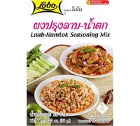 Laab Namtok Seasoning Mix - Caldo Aromático - Condimento para Sopas y Platos Asiáticos - Compatible con Lobo - 35g