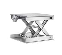 Lab Lifting Worktable Leveler - Wear Resistant Aluminum Alloy Adjustable Stand | Height Lift Base | Auxiliary For Lab Experiments Measuring Instruments, Stable Elevation Tool