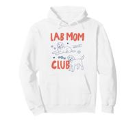 Lab Mom Club Labrador Dog Owner Dog Mom Mama Mothers Day Sudadera con Capucha