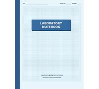 Lab Notebook Chemistry Laboratory Notebook for Science Students and Researchers - 105 Pages, 8.5 x 11 Inch - Perfect Bound Composition Book for Scientific Experiments, and Research Documentation