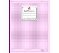 Lab Notebook: Laboratory Notebook for Scientific Studies. 5mm Grid Graph Paper. Numbered Pages. Contents Pages. 192 pages. 8.5"x11". Pink Cover