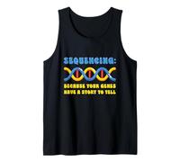 Lab Tech Técnico en secuenciación de ADN Biología Molecular Camiseta sin Mangas