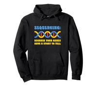 Lab Tech Técnico en secuenciación de ADN Biología Molecular Sudadera con Capucha