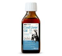 Lab-v Aceite de hígado de bacalao - 100% aceite de hígado de bacalao para perros y gatos 100 ml