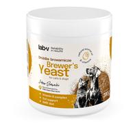 Lab-v Levadura de cerveza - Ayuda natural para la digestión, el apetito y el estado de la piel y el pelo 200 g