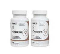 LAB-V Oxalatic - Apoyo a los gatos en la formación de cálculos de oxalato 2x45 cápsulas
