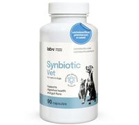 Lab-V Synbiotic Vet Probióticos para Perros y Gatos 90 Cápsulas Probiótico Digestivo para Perros y Gatos con Prebióticos Suplementos Perros y Gatos Fermentos Lácticos Intestino Salud