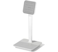 LAB22 Magnetic Phone Stand with Dual Wireless Charging - Silver