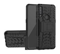 Labanema Funda para Alcatel 3L 2020, [Heavy Duty] [Doble Capa] [Protección Pesada] Híbrida Resistente Case Protectora y Robusta para Alcatel 3L (2020) - Negro