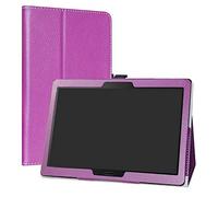 Labanema Funda para Lenovo Tab M10 HD, Slim Fit Carcasa de Cuero Sintético con Función de Soporte Folio Case Cover para 10.1" Lenovo Smart Tab P10 (TB-X705F) Tablet - Morado