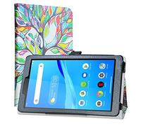 Labanema Funda para Lenovo Tab M7, Slim Fit Carcasa de Cuero Sintético con Función de Soporte Folio Case para 7" Lenovo Tab M7 (3rd Gen) TB-7305F/ TB-7306X/ Lenovo Tab M7 (2nd Gen) - Love Tree