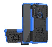 Labanema Funda para Moto G8 Power, [Heavy Duty] [Doble Capa] [Protección Pesada] Híbrida Resistente Case Protectora y Robusta para Motorola Moto G8 Power - Azul