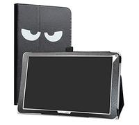 Labanema Slim Fit Carcasa de Cuero Sintético con Función de Soporte Folio Case Cover para Archos Access 101 WiFi 10.1 Pulgadas Tablet (No Apto Archos Access 101 3G) - Don't Touch