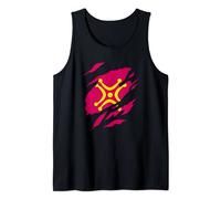 Lábaro Cántabro Cantabria Efecto tridimensional 3D Camiseta sin Mangas