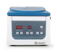 Labasics Centrífuga de Sobremesa, 220V/60Hz, Centrífuga Digital de Baja Velocidad con Rotor de Ángulo de 15 ml x 8, Velocidad Máxima de 4000 RPM, Fuerza Centrífuga Máxima de 1780xg